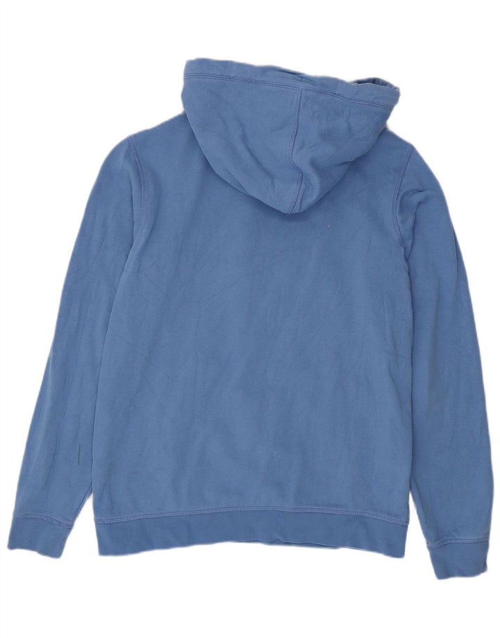 Felpa con cappuccio da uomo Fat Face, piccola, in cotone color block blu