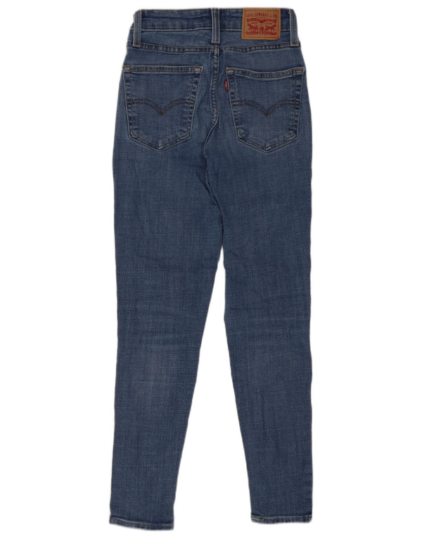 Jeans skinny a vita alta Levi's 721 da donna W25 L28 cotone blu