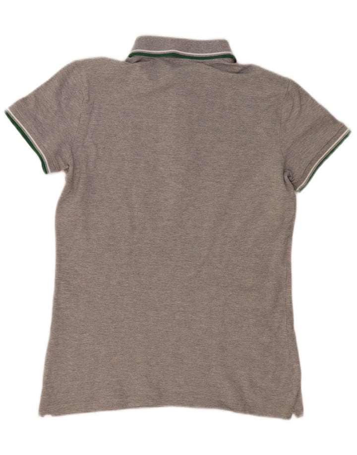 Polo da donna Ellesse in cotone mélange grigio medio