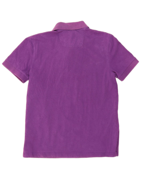 Hugo Boss Boys Regular Fit Polo Shirt 15-16 Years Large Purple Cotton
