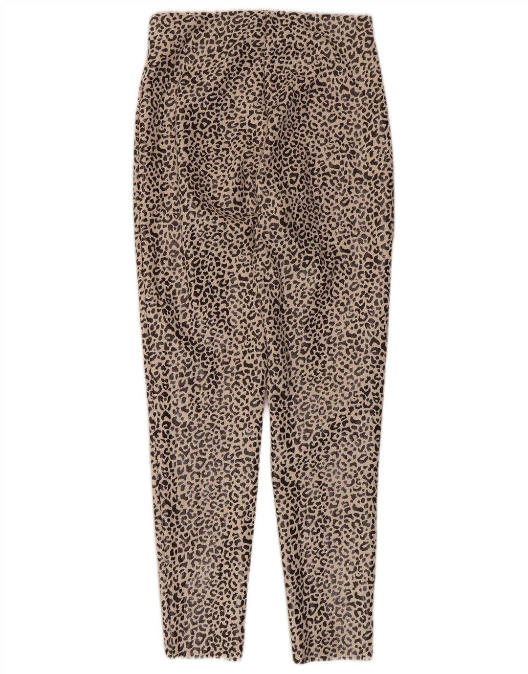 Leggings Zara da donna UK 8 piccola stampa animalier beige