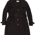 Trench da donna Hobbs UK 12 cotone nero medio