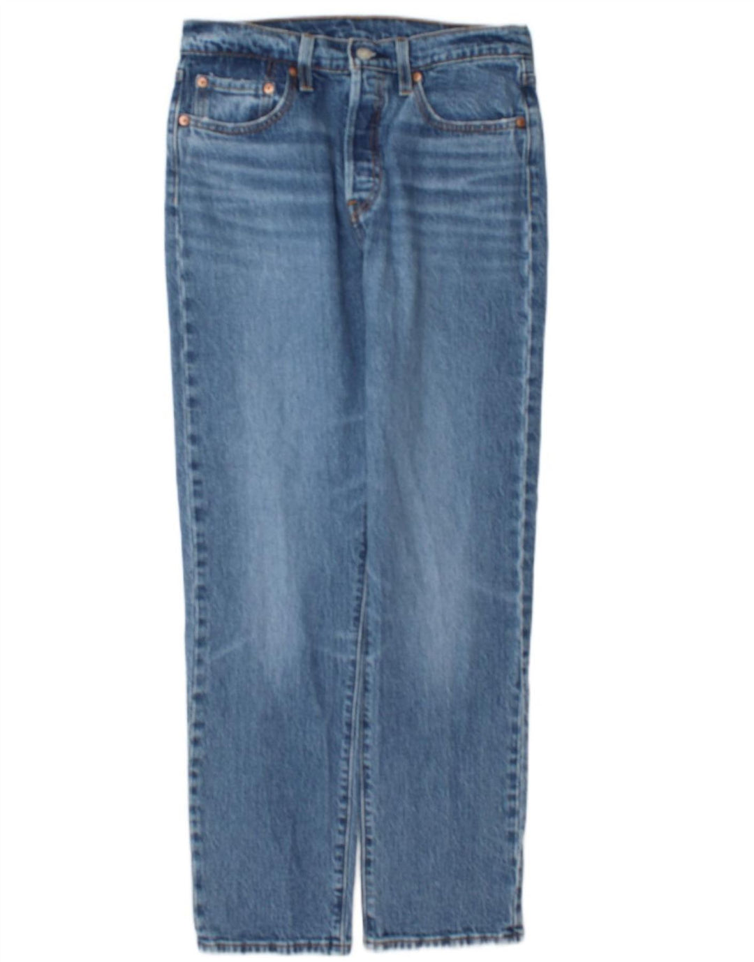 Levi's Uomo 501 Jeans dritti W28 L30 Cotone Blu
