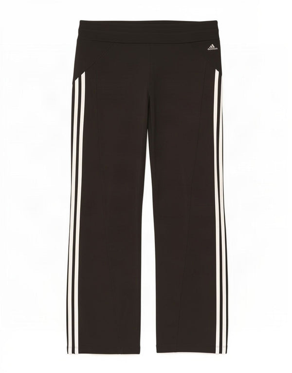 Pantaloni della tuta da donna Adidas Climacool UK 12 Medium Nero Poliestere