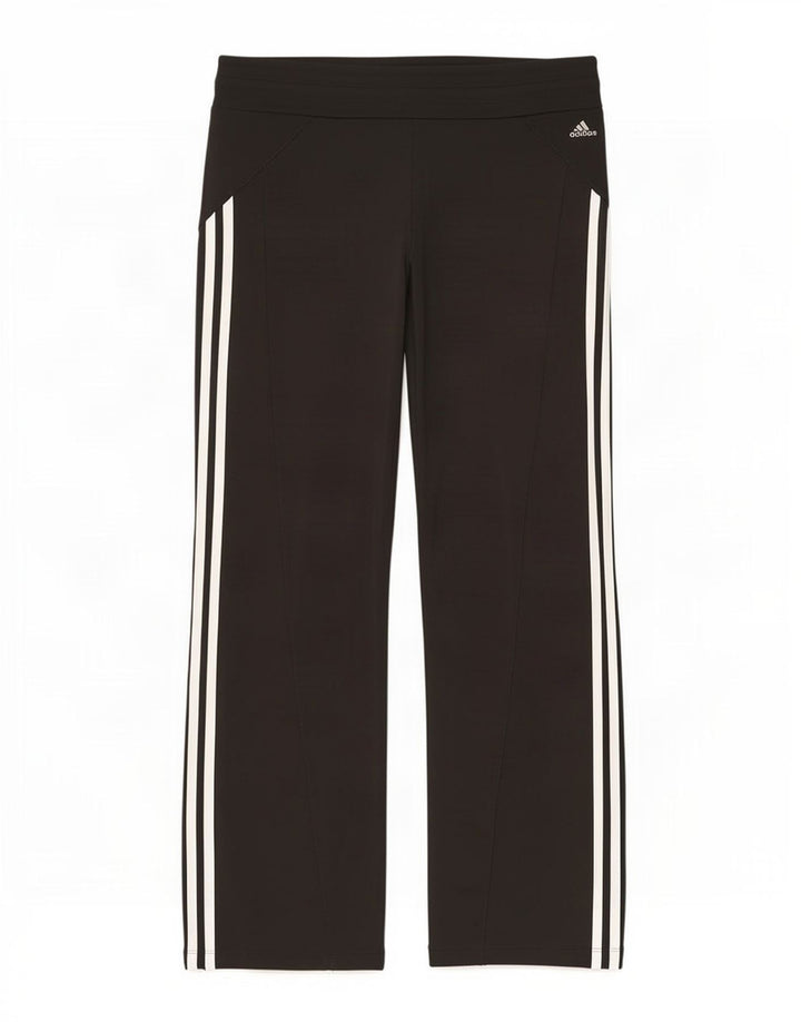 Pantaloni della tuta da donna Adidas Climacool UK 12 Medium Nero Poliestere