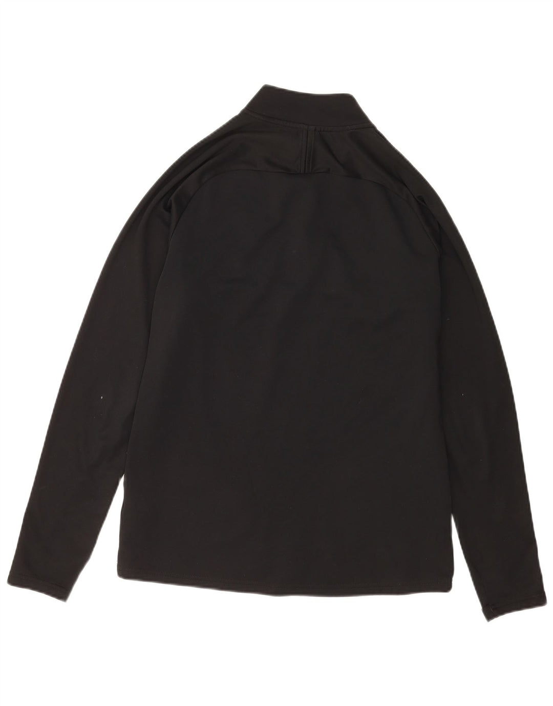 Maglia da tuta Nike Dri Fit con collo e zip da uomo, color block medio nero