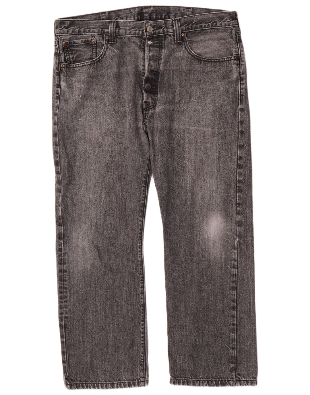 Jeans dritti da uomo Levi's W38 L28 Grigi
