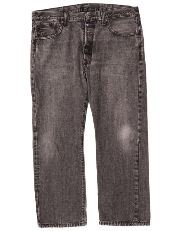 Jeans dritti da uomo Levi's W38 L28 Grigi