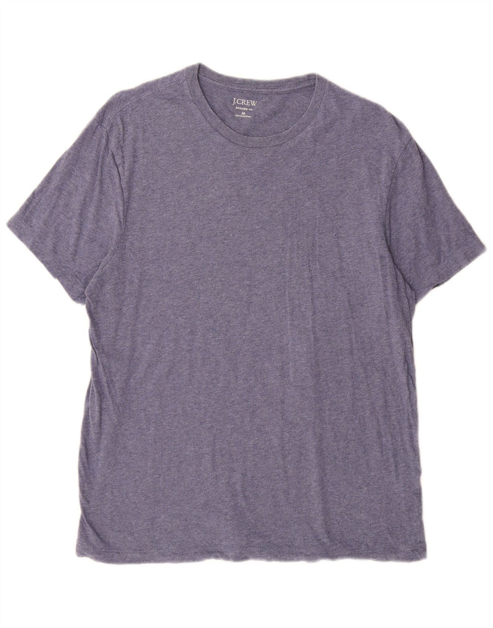 J. Crew T-shirt da donna Broken In Top in cotone chiazzato blu medio