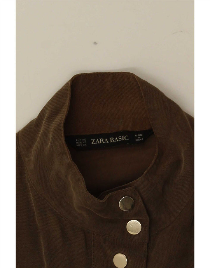 Giacca utility oversize da donna Zara UK 6 XS Cachi