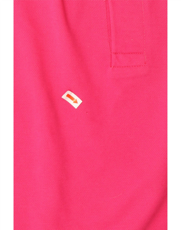Polo DIADORA Uomo Large Rosa Cotone