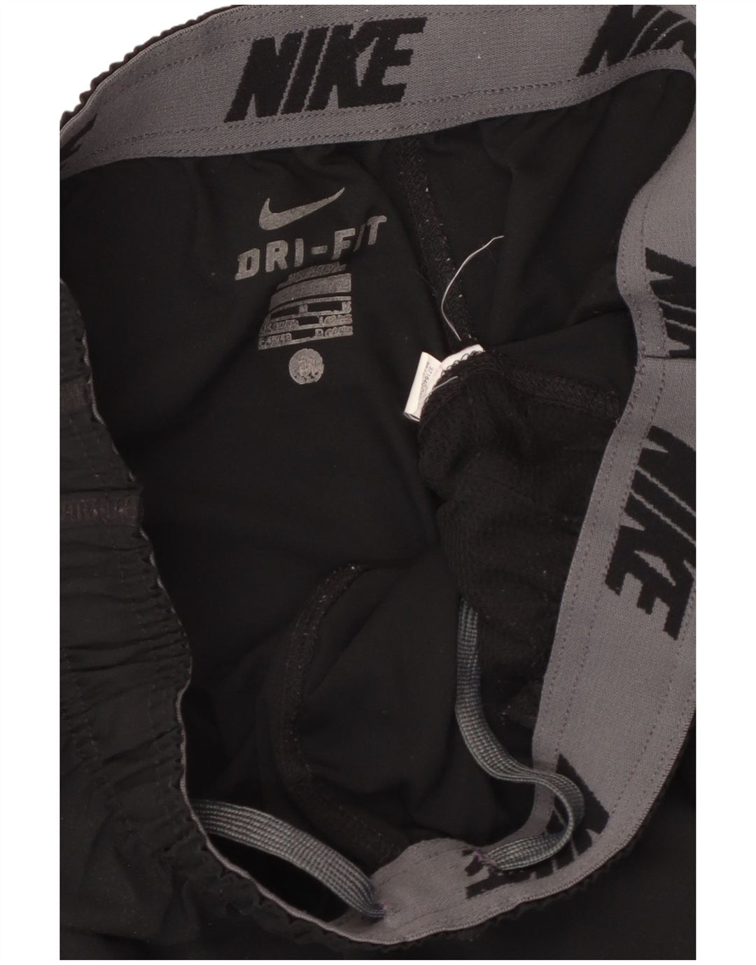 Pantaloncini sportivi NIKE Dri Fit da uomo medi neri