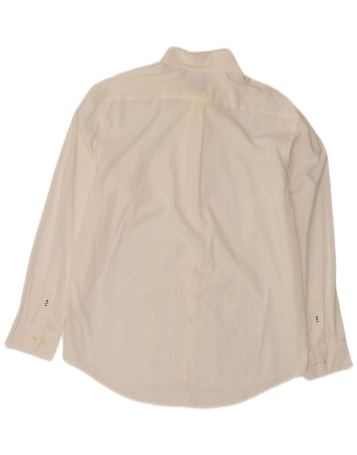 Camicia da uomo IZOD grande in cotone bianco