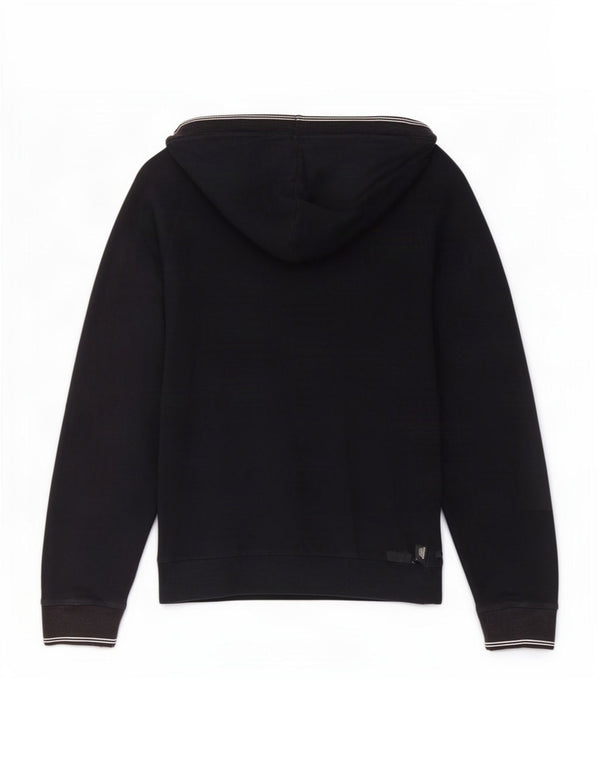 Hugo Boss Mens Zip Hoodie Sweater Small Navy Blue Cotton