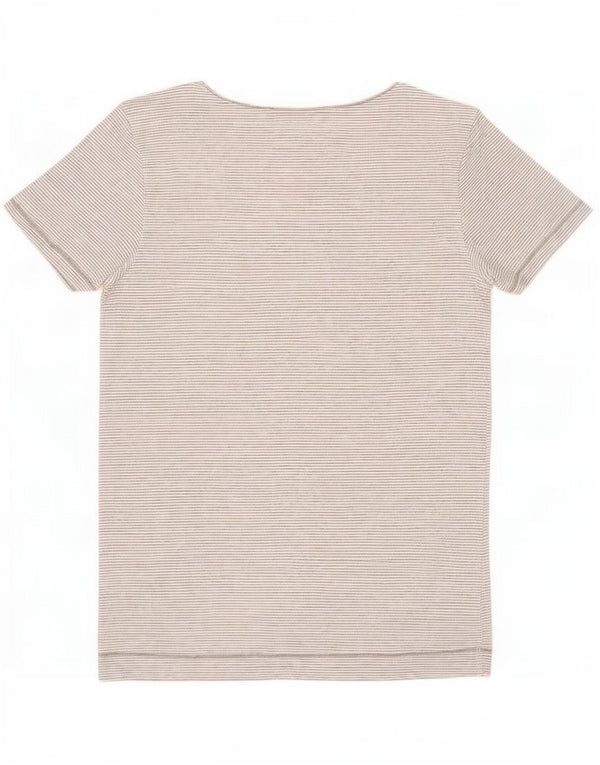 T-shirt da donna Liu Jo Top UK 6 XS modal a righe grigie