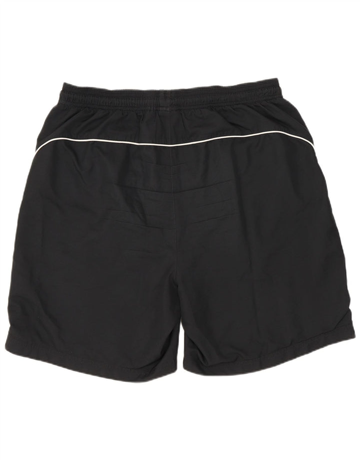 Pantaloncini sportivi da uomo ADIDAS medio nero in poliestere