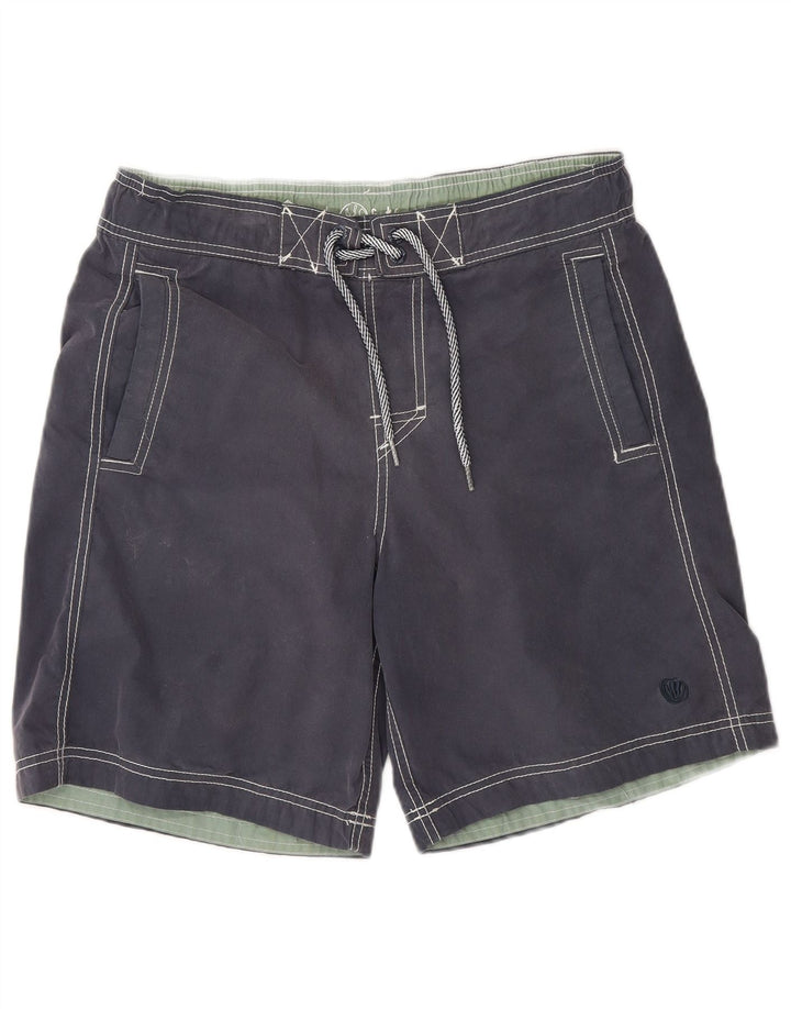 Pantaloncini da bagno da uomo Fat Face medio blu navy