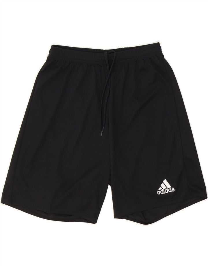 ADIDAS Mens Sport Shorts Small  Black Polyester Vintage Adidas and Second-Hand Adidas from Messina Hembry 
