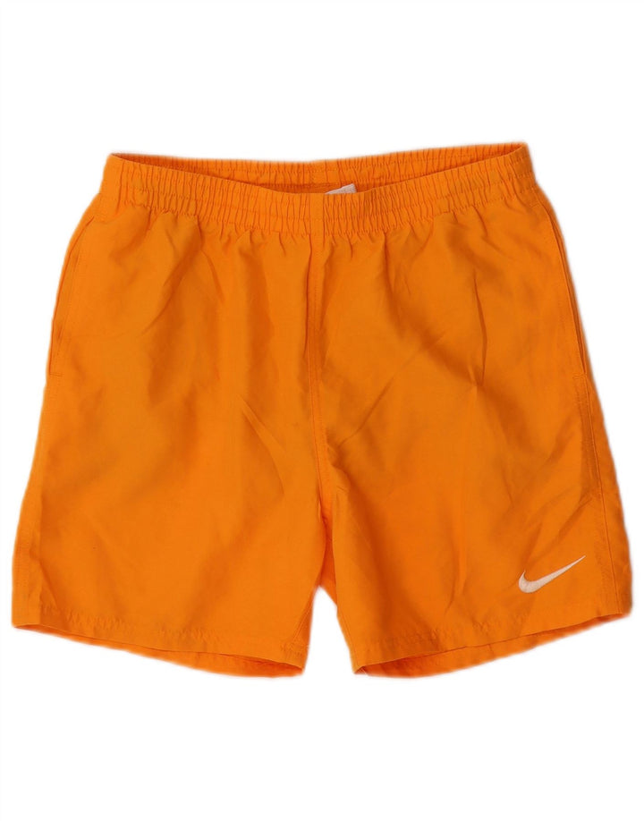 Pantaloncini da bagno NIKE da ragazzo 13-14 anni XL arancione poliestere