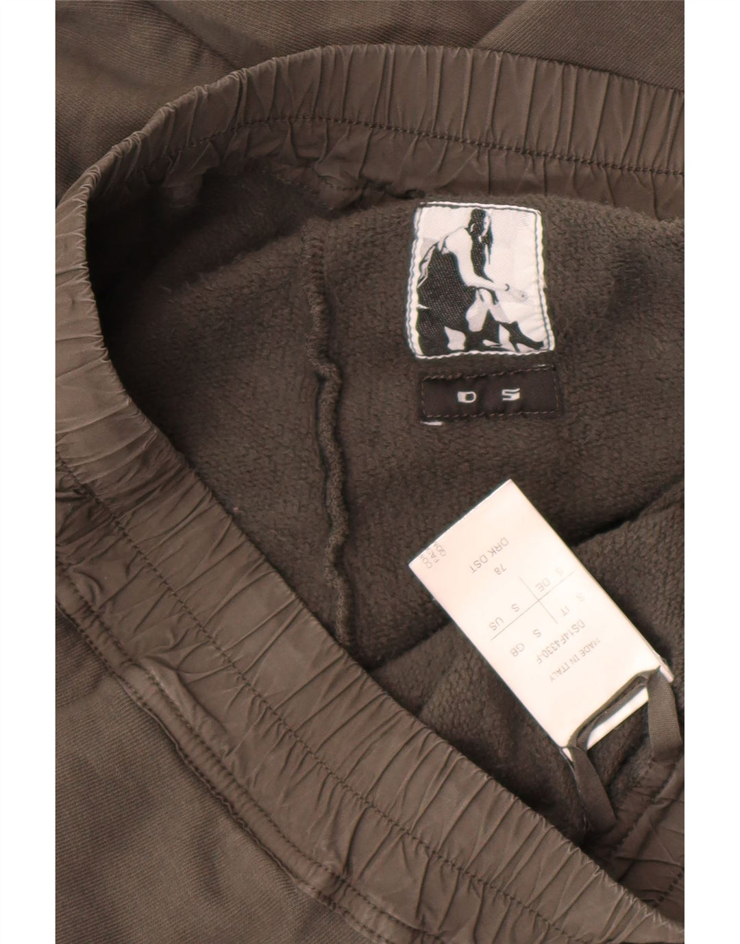 Gonna lunga da donna Rick Owens piccola W28 in cotone grigio