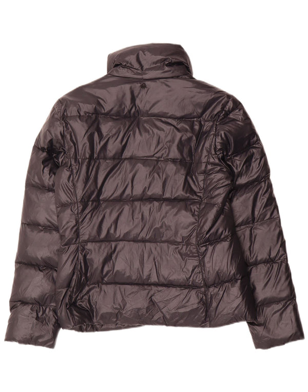 Giacca imbottita da donna Benetton UK 12 media nera