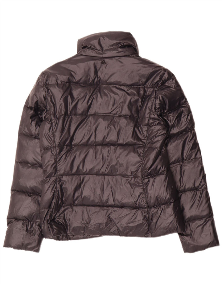 Giacca imbottita da donna Benetton UK 12 media nera