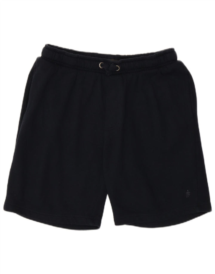 Pantaloncini sportivi da uomo French Connection grandi in cotone blu navy