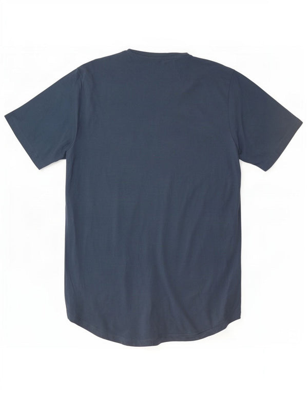 Jack & Jones T-shirt da uomo Top grande in cotone blu