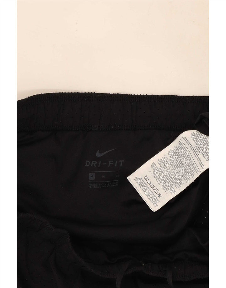 Pantaloncini sportivi Nike da donna Dri Fit UK 12 medio nero poliestere