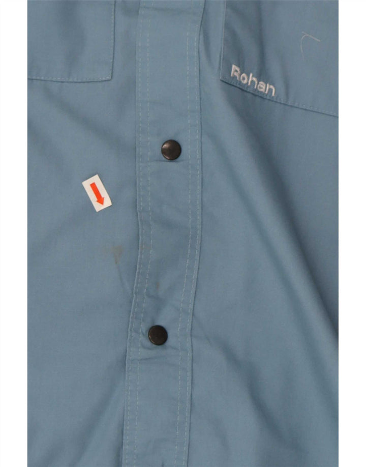Camicia da uomo Rohan grande in poliestere blu