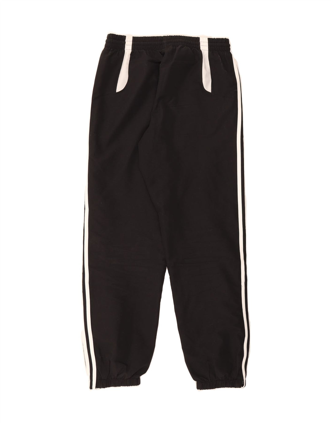 ADIDAS Mens Tracksuit Trousers Joggers Small Black Colourblock Polyester Vintage Adidas and Second-Hand Adidas from Messina Hembry 