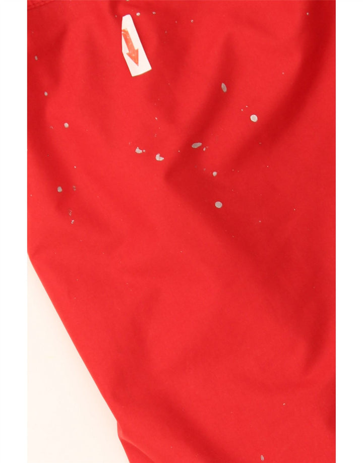 Giacca a vento con cappuccio da uomo Musto UK 36 Small Poliestere rosso