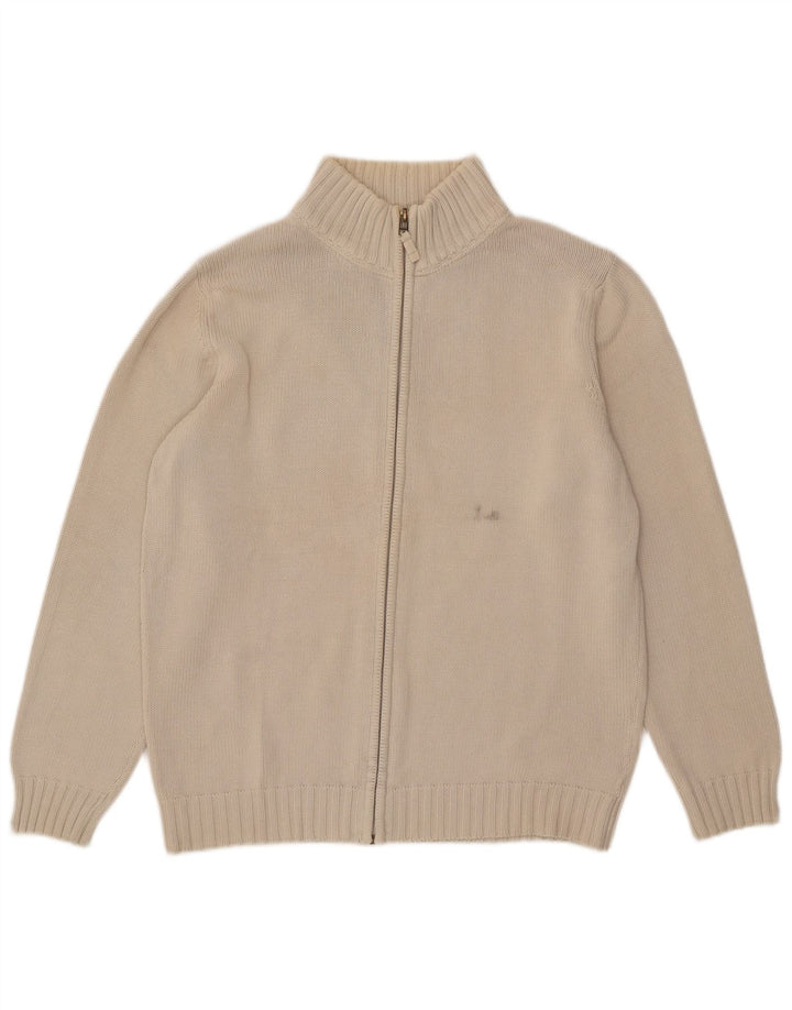 Maglione cardigan da uomo Zara grande bianco sporco