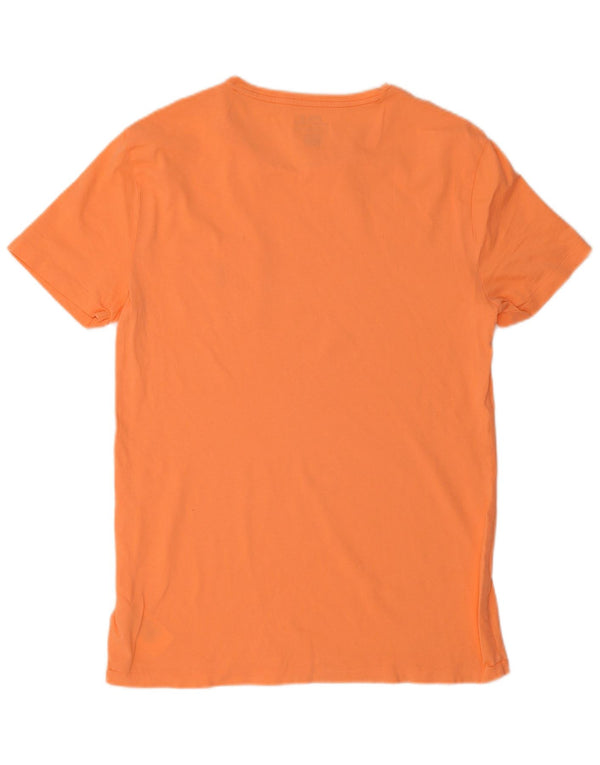 Polo Ralph Lauren T-shirt slim fit personalizzata da uomo Top in cotone arancione medio