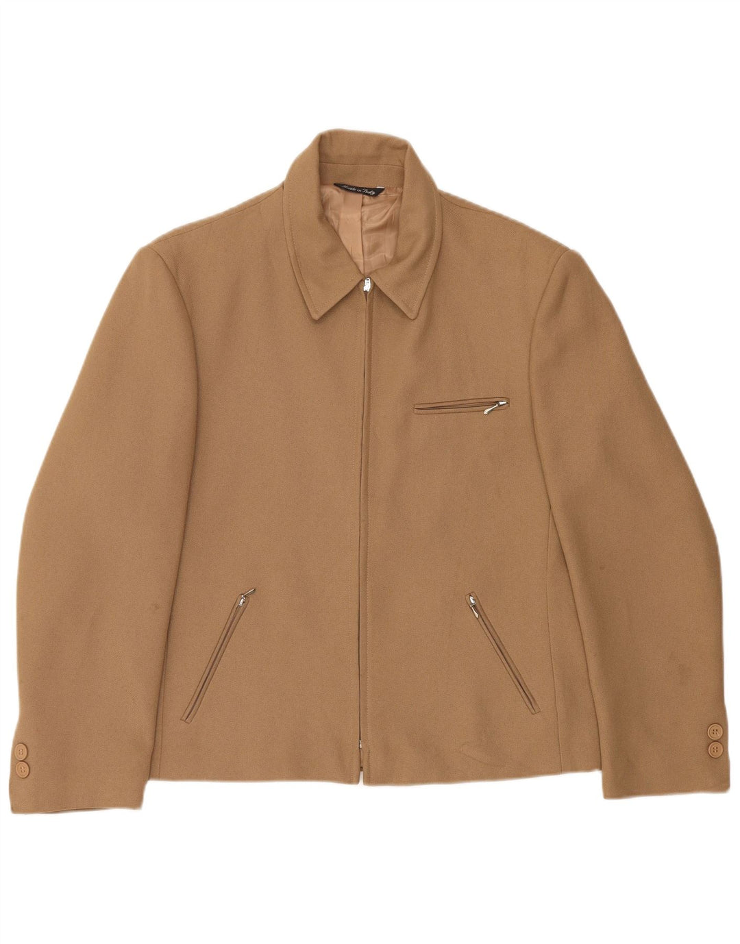 Giacca blazer da donna VINTAGE IT 48 XL Poliestere marrone