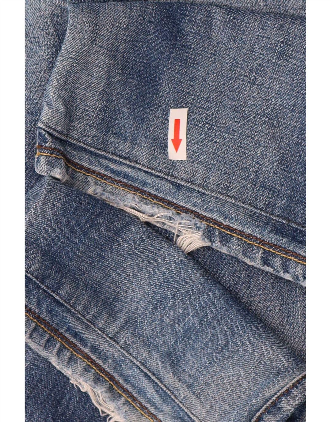 Jeans dritti invecchiati da uomo Liu Jo W32 L34 cotone blu
