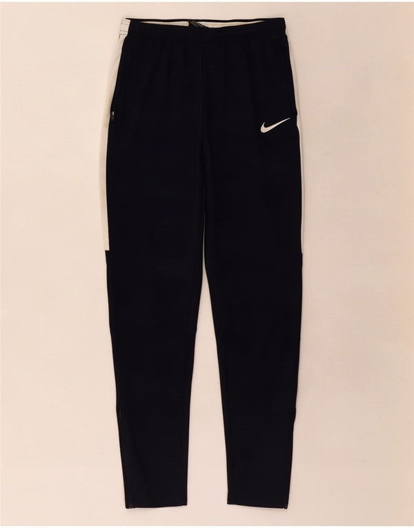 Pantaloni da tuta Nike da ragazzo 13-14 anni XL Blu navy in poliestere color block