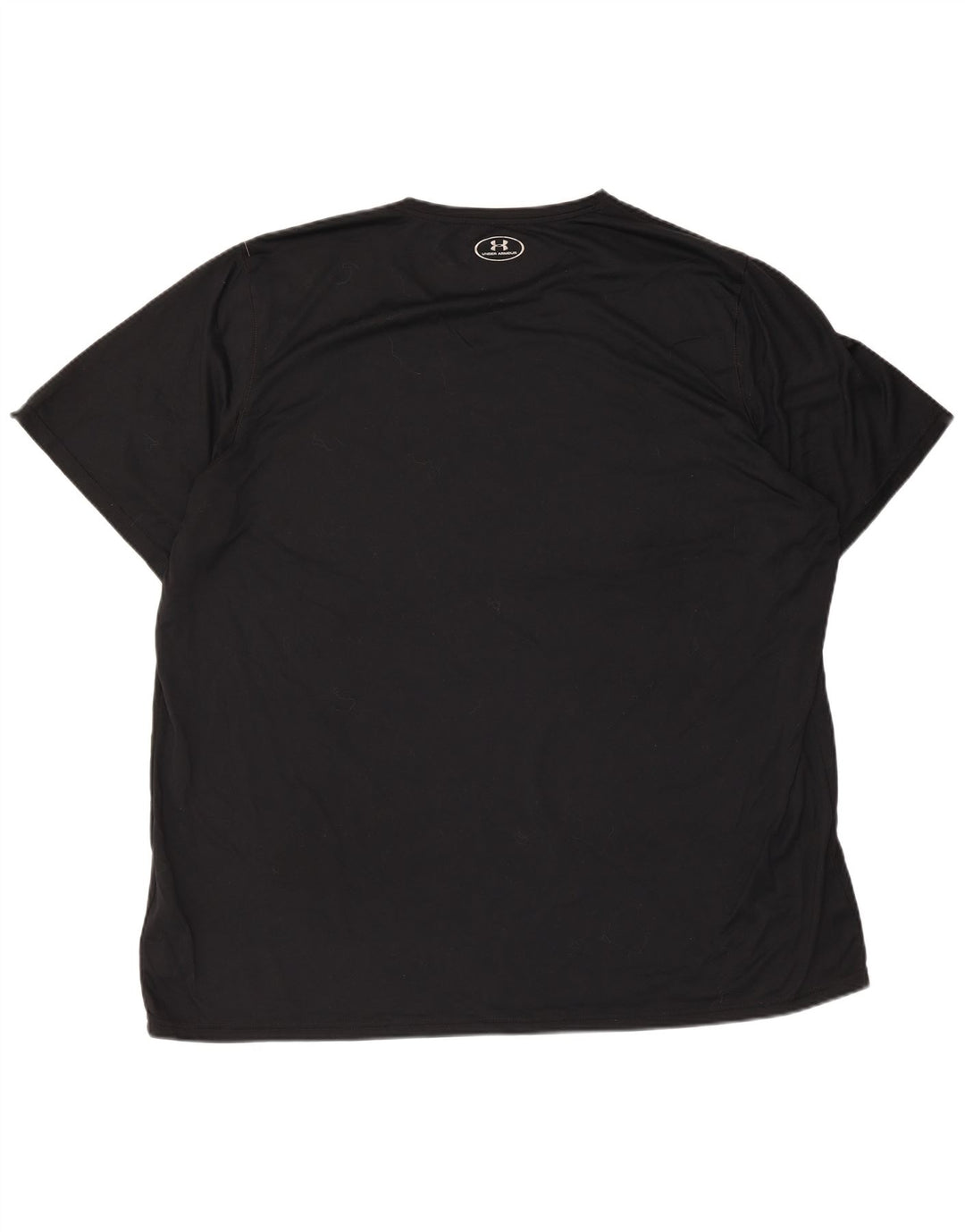 T-shirt grafica da uomo UNDER ARMOUR Heat Gear Top 3XL poliestere nero