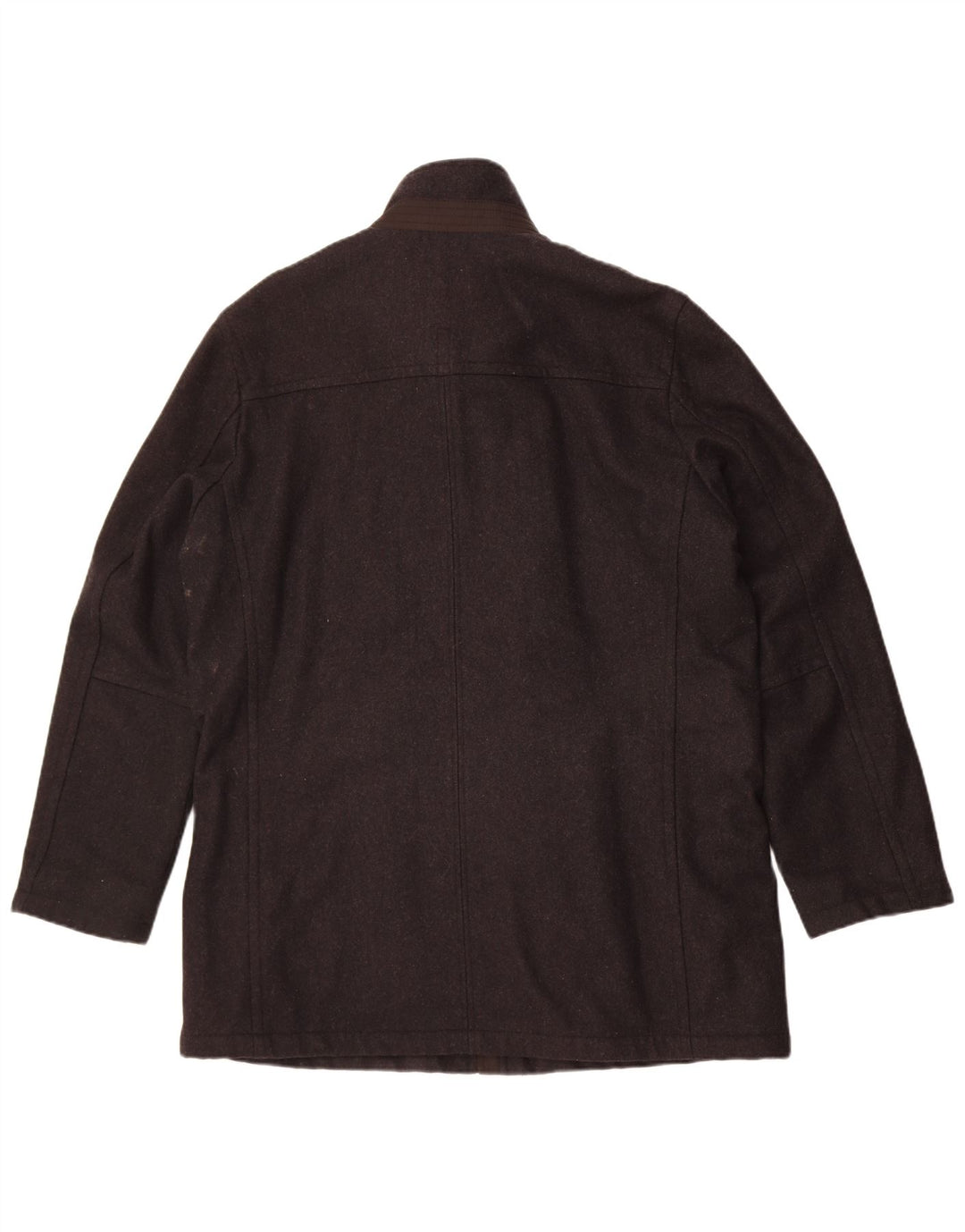 Cappotto da marinaio da uomo Pierre Cardin EU 52 XL lana grigia