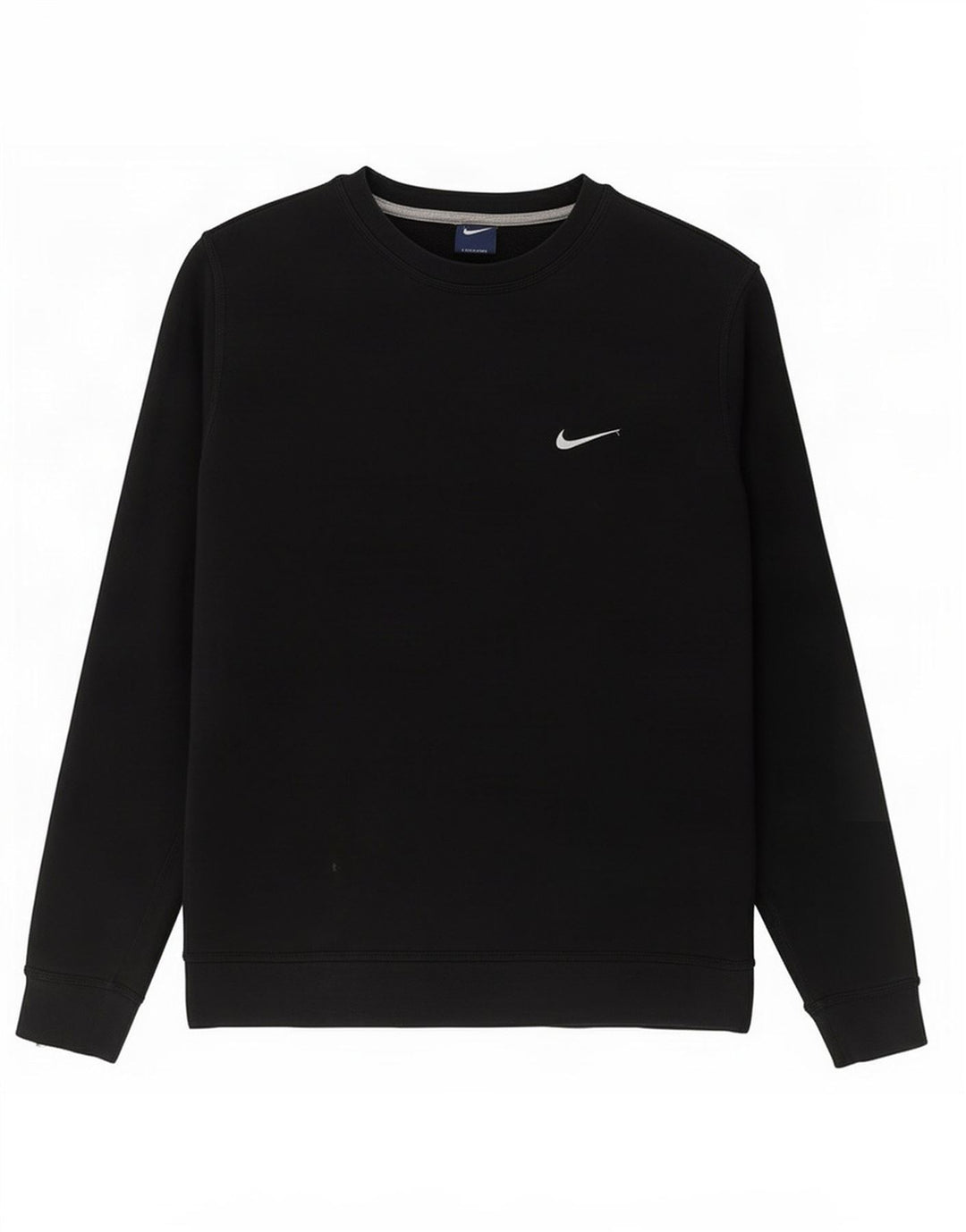 Felpa da uomo Nike Maglione grande in cotone nero