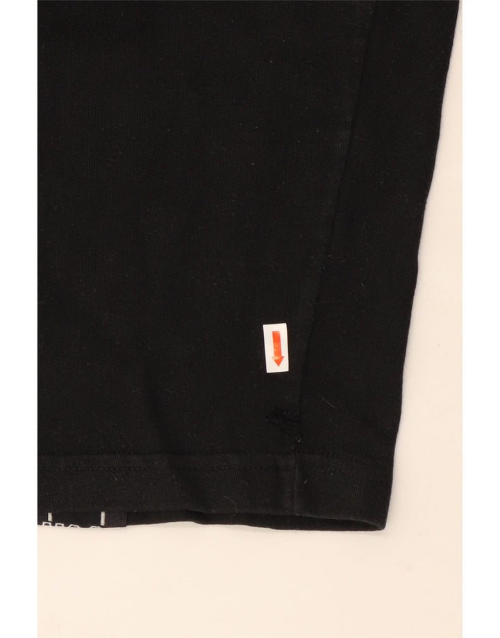Pantaloni da tuta con grafica da uomo CHAMPION piccoli neri