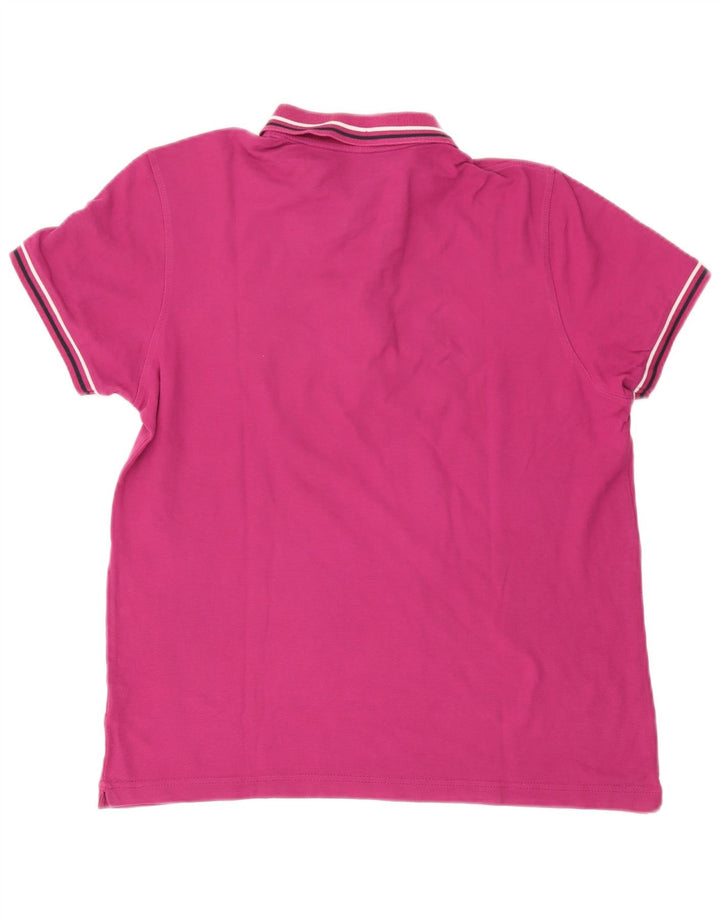 Polo da uomo Lotto Large in cotone rosa