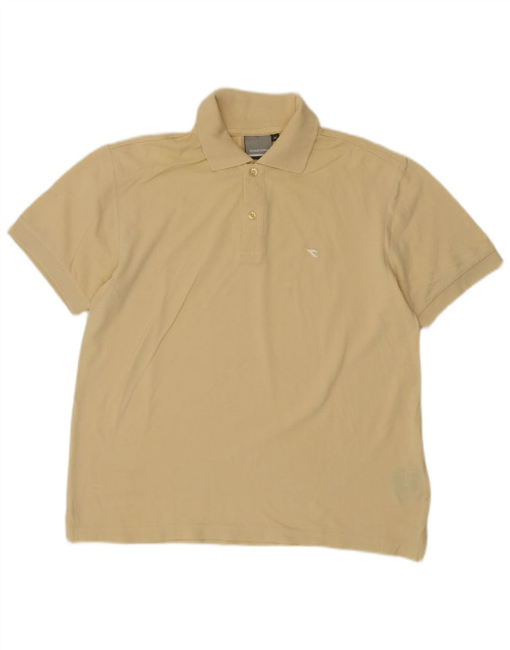 Polo Uomo DIADORA Cotone Giallo Medio