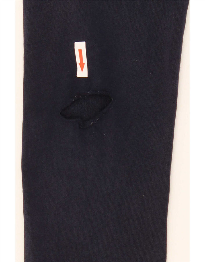Giacca da ginnastica da donna Marks & Spencer UK 14 Large in cotone blu navy