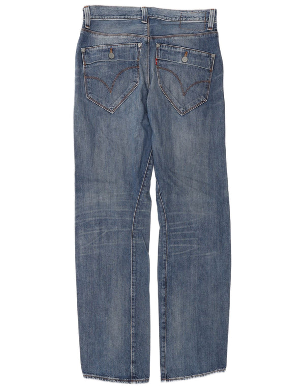 Jeans dritti da uomo Levi's Engineered W30 L34 cotone blu