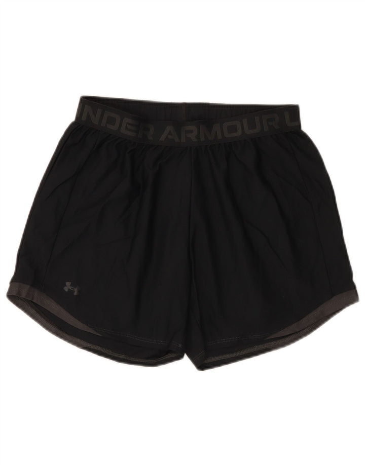 Pantaloncini sportivi grafici da donna Under Armour UK 10 piccoli poliestere nero