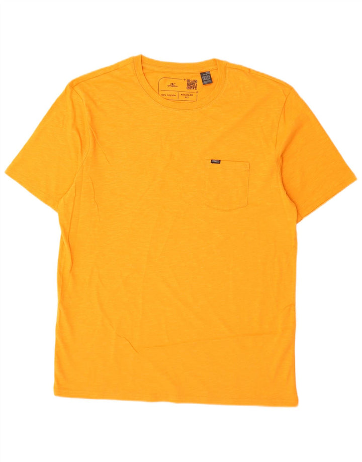 T-shirt da uomo vestibilità regolare O'Neill in cotone arancione medio