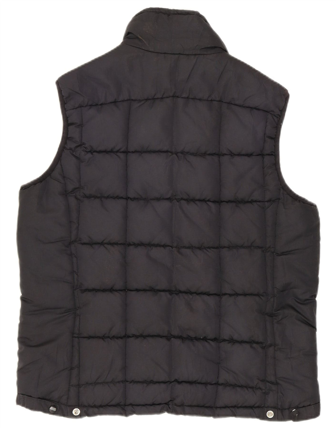 Gilet imbottito da donna Adidas UK 12 medio nero poliestere