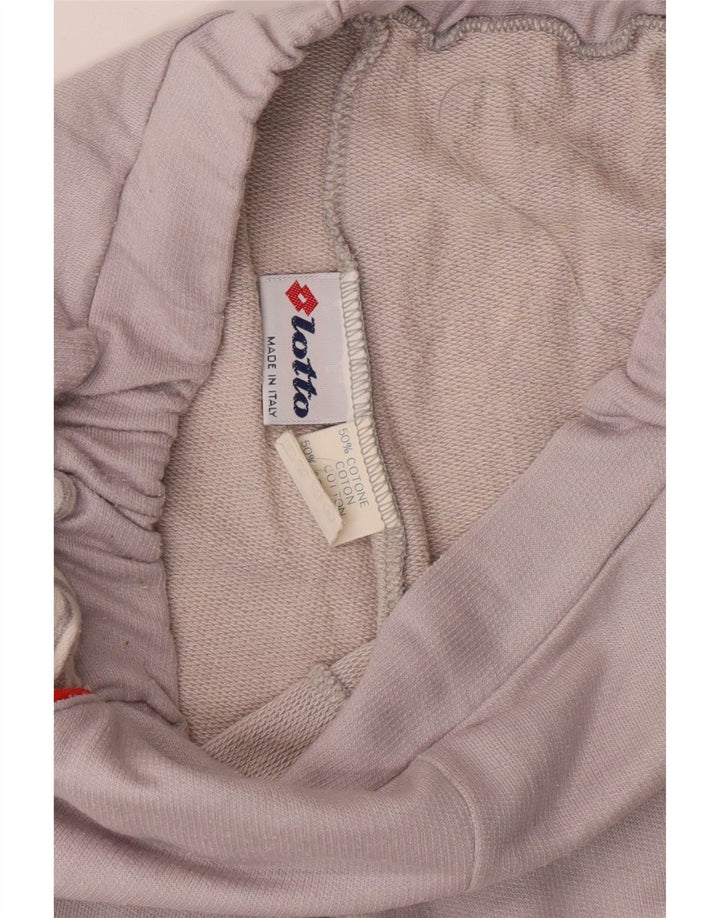 Pantaloni Tuta Donna LOTTO IT 46 Large Grigio Cotone