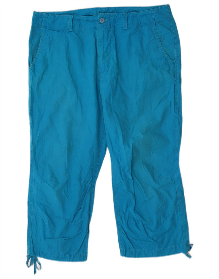 Pantaloni Capri dritti da donna Perfect Fit KAPPA IT 48 XL W34 L20 Blu